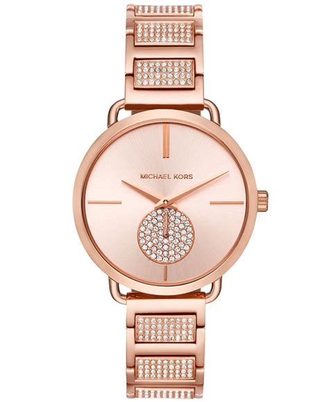 michael kors women's portia watch|Mini Portia Pavé Rose.